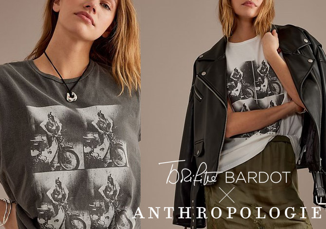 Brigitte BARDOT x Anthropologie