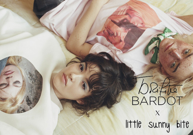 Brigitte Bardot x Little Sunny Bite